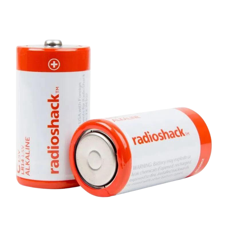 PILAS ALCALINAS RADIOSHACK TIPO C
